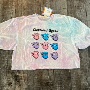 Cleveland cropped tshirt